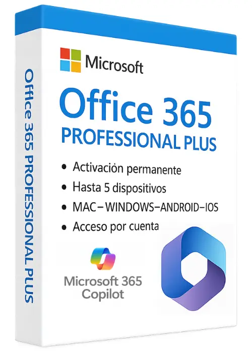 Microsoft Office 365 Pro Plus - Activación Permanente